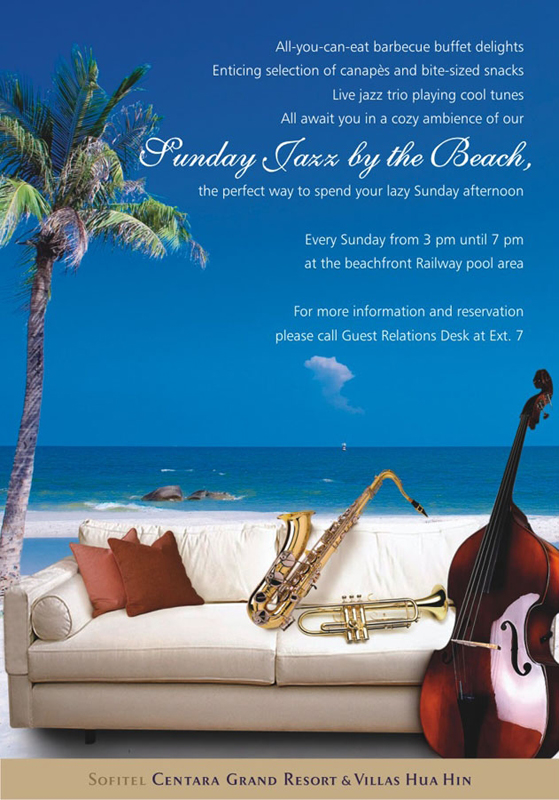 sunday jazz poster